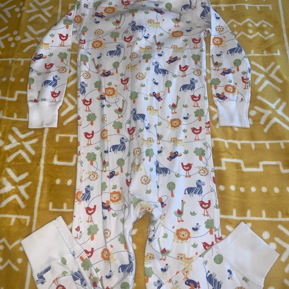 Hanna Andersson full zip cotton Pj’s size 90/ 3T. UNISEX - Picture 9 of 11